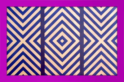 Diagonal Triptych Enhanced by Peter McClure
